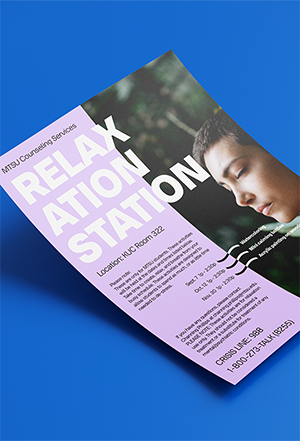 A featured image of a flyer for MTSU Counseling Services